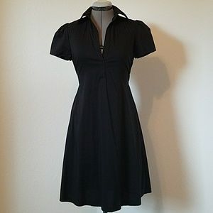 BCBG Max Azria Dress Black Short Sleeve Small